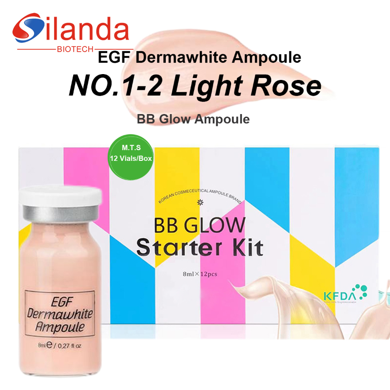  Stavye Dermawhite BB Glow Ampoule No.1-2 Light Rose 8mlx12 Vials/Box