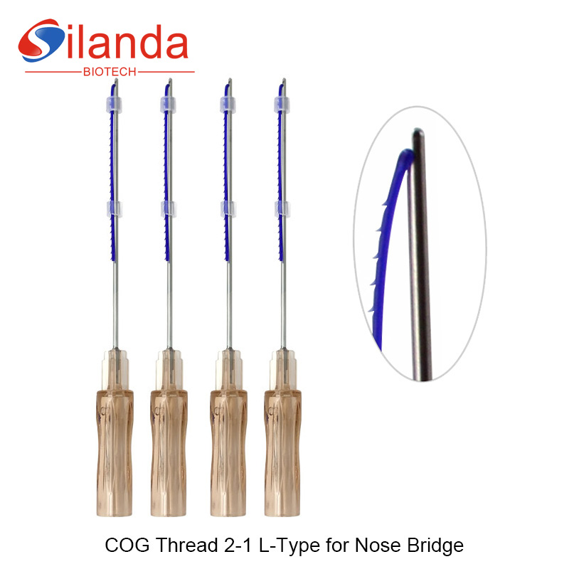 Dermabelle Lift PDO COG 2-1 L-type Thread for Nose Lifting