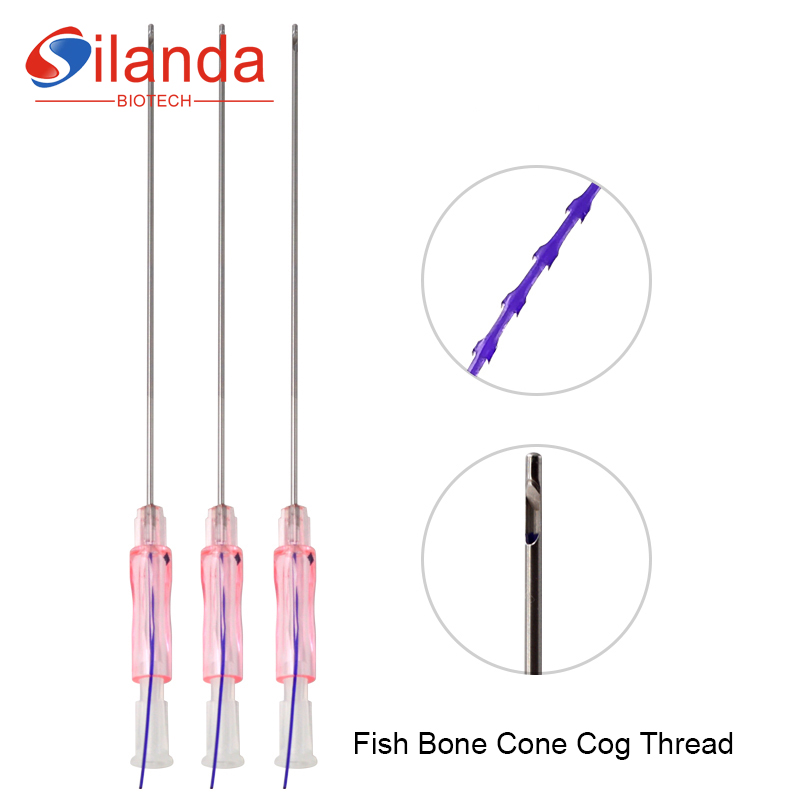 Dermabelle Lift PDO Fish Bone Cone Cog Lifting Thread for Neck and Forehead