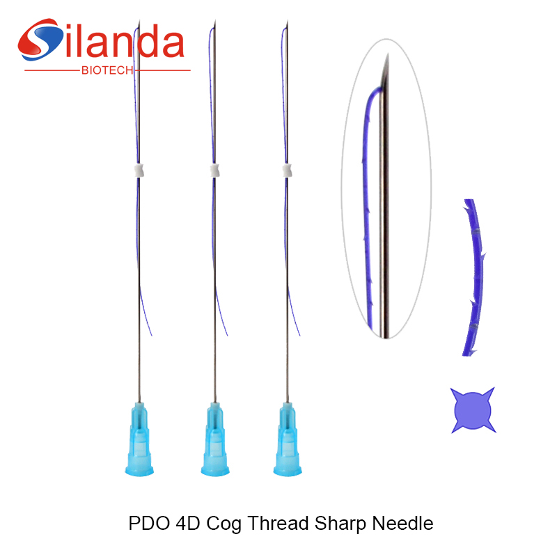 Dermabelle Lift 4D PDO Cog Thread Sharp Needle