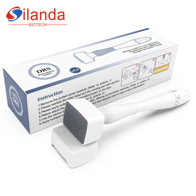 DRS 140A Adjustable Needle Length Derma Roller Stamp Microneedle 
