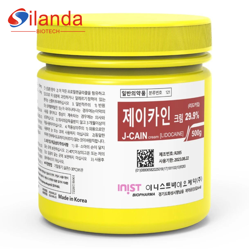 Korea J CAIN 29.9% Tattoo Numbing Cream Lidocaine 500g
